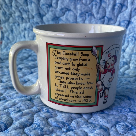 Soup Mug Set - Red and White - Picture 3 of 8